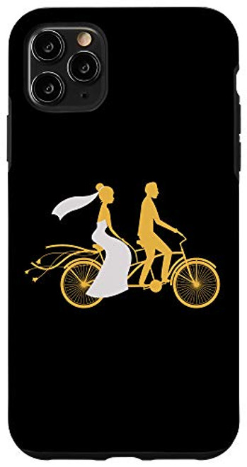 iPhone 11 Pro Max Just Married Couple Gift Tandem Wedding Bicycle Anniversary Case iPhone 11 Pro Max Just Married Couple Gift Tandem Wedding Bicycle Anniversary Case
