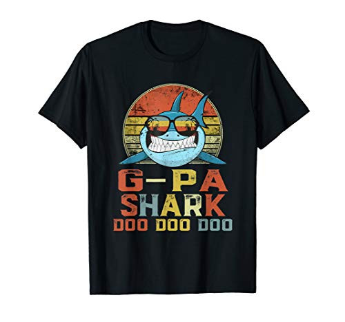Vintage G-Pa Shark Doo Doo Doo Shirt Matching Family Shark T-Shirt