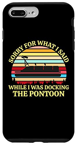 iPhone 7 Plus-8 Plus Pontoon Boat Funny Curse Word Swear Case