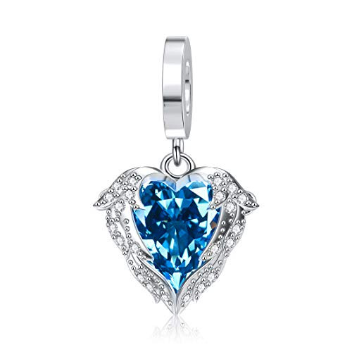 JIAYIQI 925 Sterling Silver Angel Wings 