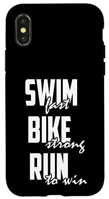 iPhone X-XS Triathlon - Swim Bike Run - Gift for athletes Case iPhone X-XS Triathlon - Swim Bike Run - Gift for athletes Case