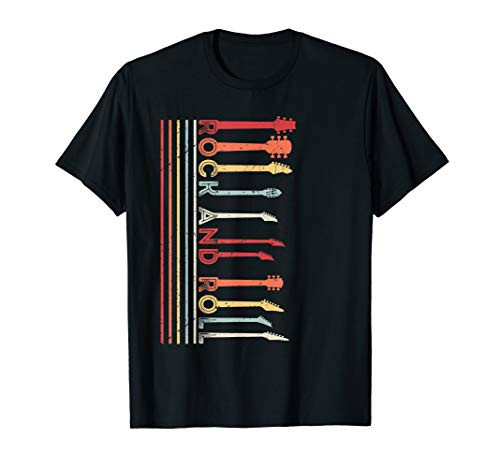 Classic Rock And Roll Vintage T-shirt  Concert Band Cool Tee