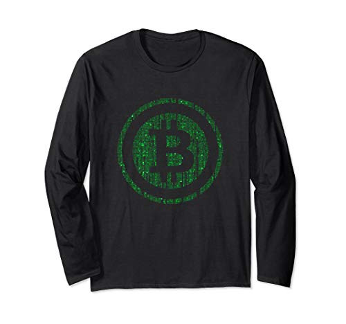 Bitcoin BTC Digital Currency Bitcoin Long Sleeve Shirt