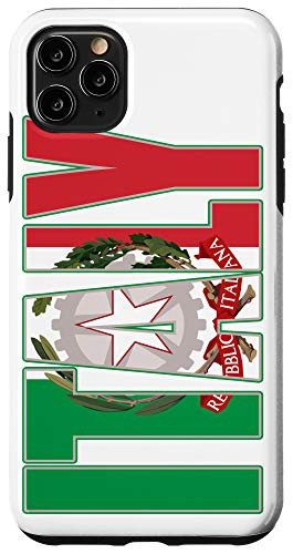 iPhone 11 Pro Max Italy Flag Italia Italian Italiano Family Coat Of Arms Love Case