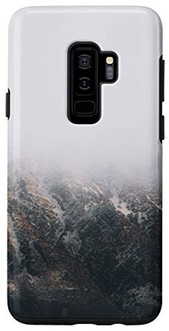 Galaxy S9- Foggy Mountain Scene Nature Hiking Case