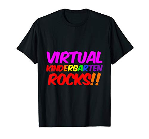 Virtual Kindergarten Rocks Digital Fun in a Virtual World T-Shirt