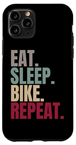 iPhone 11 Pro Eat Sleep Bike Repeat Case