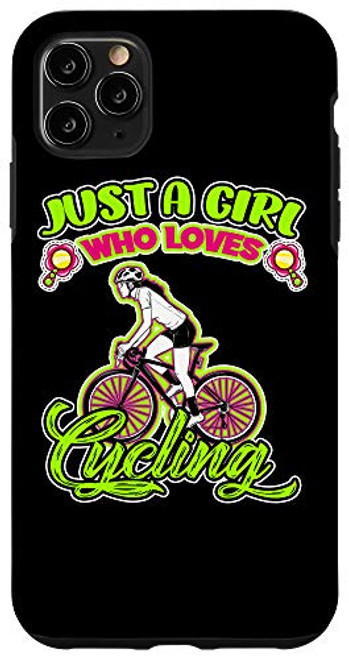 iPhone 11 Pro Max Just A Girl Who Loves Cycling Racing Bike Cyclist Cycling Case iPhone 11 Pro Max Just A Girl Who Loves Cycling Racing Bike Cyclist Cycling Case