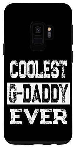 Galaxy S9 Cool Vintage Coolest G-Daddy Ever Grandpa Gift Case