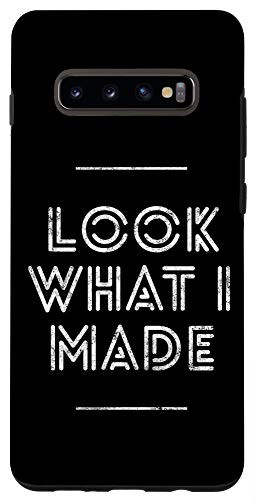 Galaxy S10- Maker Gift  Funny DIY Makerspace Builder Inventor Creative Case