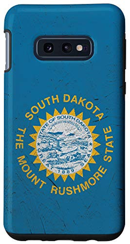 Galaxy S10e South Dakota Flag SD Wall Case