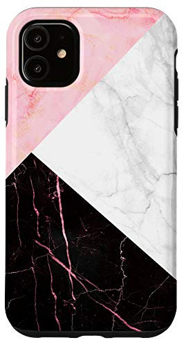 iPhone 11 Marbled  pastel  black  white  Classic  trendy  Pretty  Gift Case