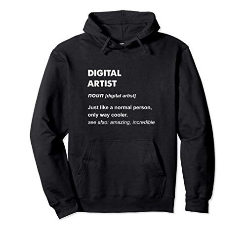 Digital Artist Gift Pullover Hoodie