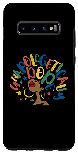 Galaxy S10- Unapologetically Dope Afro Black History Month 2020 Gift Case
