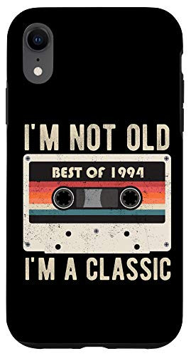 iPhone XR 26th Birthday Gifts Im Not Old Im Classic Vintage Cassette Case