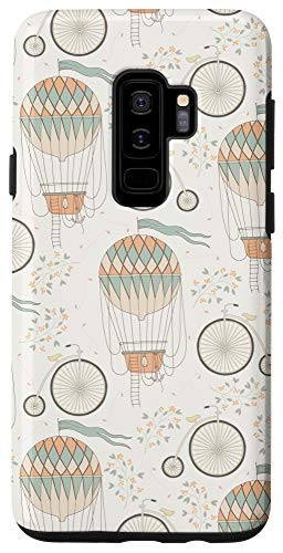 Galaxy S9- Case - hot air balloons and bikes cute objects pattern phone Case