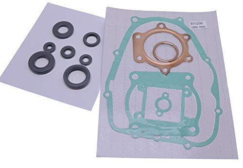 Solarhome Head Gasket Kit Complete Set for Yamaha Blaster YFS200 1988-2006 with Oil Seals Asbestors
