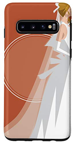 Galaxy S10 Wedding Day Husband Wife Groom Bride Matching Couple Gifts Case