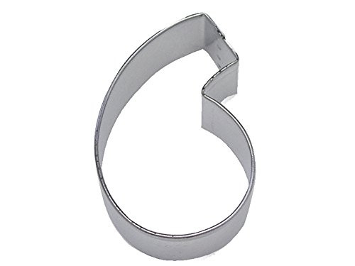 R&M Number 6 Cookie Cutter in Durable, Economical, Tinplated Steel