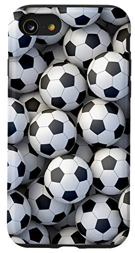iPhone SE -2020- - 7 - 8 Soccer Ball Player Sport Gift Men Women Teen Boy Girl AEQ070 Case
