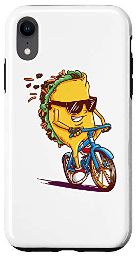 iPhone XR Cycling Tacos Phone Case Boys Road Bike Bicycle Cyclist Gift Case