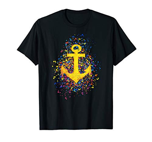 Anchor  symbol  ahoy  skipper  sailor  captain  sail boat T-Shirt