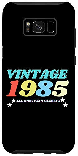 Galaxy S8- Vintage 1985 American Classic 36th Bday Birthday Gift Case