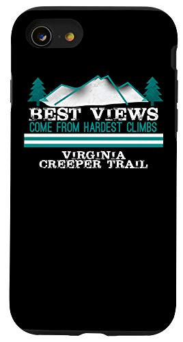 iPhone SE -2020- - 7 - 8 Mountains Mountain Bike and Hike Gift Case