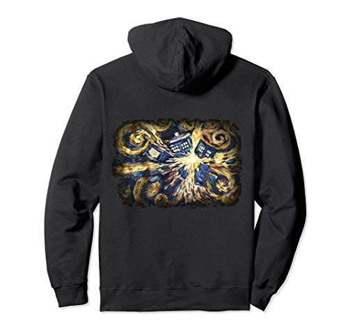Doctor Who Art Tardis Van Gogh Pullover Hoodie