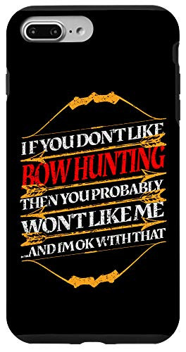 iPhone 7 Plus-8 Plus Bow Hunting Retro Dont Like Archery Outdoors Bow and Arrows Case