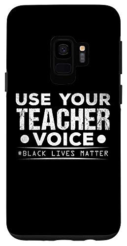 Galaxy S9 Use Your Teacher Voice BLM Black History Month Lives Matter Case