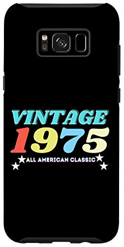 Galaxy S8- Vintage 1975 American Classic 46th Bday Birthday Gift Case
