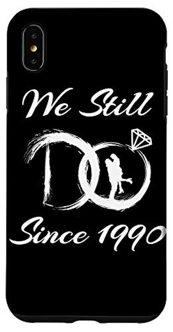 iPhone XS Max 30th Wedding Anniversary Funny Gift For Married Couples Case iPhone XS Max 30th Wedding Anniversary Funny Gift For Married Couples Case