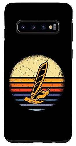 Galaxy S10 Retro Vintage Style Windsurfing  Windsurf Case