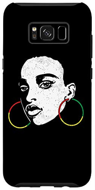 Galaxy S8- Afro Black Woman Afican Color Cool Black History Month Gift Case Galaxy S8- Afro Black Woman Afican Color Cool Black History Month Gift Case
