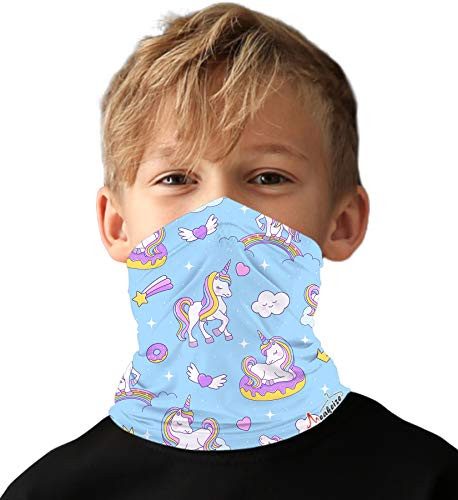 meakeize Little Girls Face Mask Sun Protection Mask Hunting Mask Bandanas Balaclava for Boys
