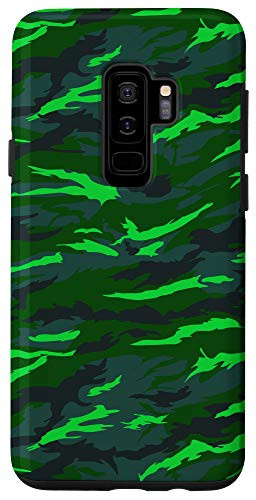 Galaxy S9- Camouflage Classic Green Camo Patterns Case