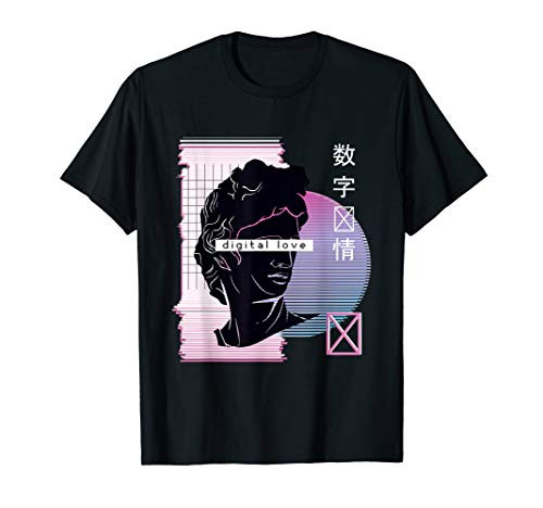 Digital Love Vaporwave Meme - Aesthetic Vaporwave T-Shirt Digital Love Vaporwave Meme - Aesthetic Vaporwave T-Shirt