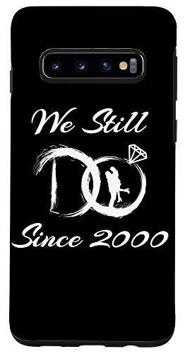 Galaxy S10 20th Wedding Anniversary Funny Gift For Married Couples Case