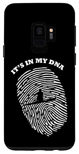 Galaxy S9 Its In My DNA Rowing Boat Raft Rower Fingerprint Fans Retro Case