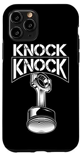 iPhone 11 Pro Cool Knock Knock - Funny Engine Piston Lover Engineers Gift Case