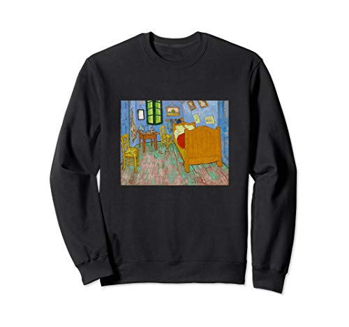Bedroom in Arles -2nd Version- by Vincent Van Gogh Fine Art Sweatshirt