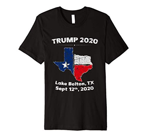 Boaters For Trump 2020 Boat Parade Lake Belton Texas Premium T-Shirt