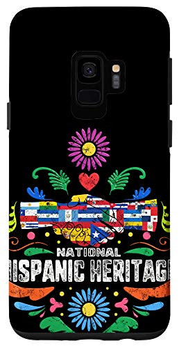 Galaxy S9 National Hispanic Heritage Month Hispanic Countries Flags Case