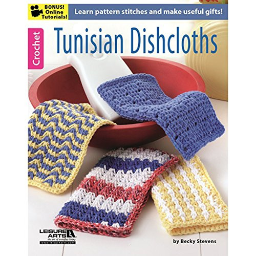 LEISURE ARTS-Tunisian Dishcloths