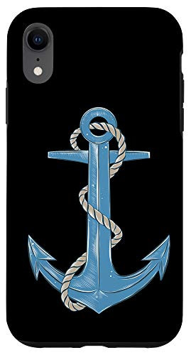 iPhone XR Anchor Sea Sailing Captain Boat Seabad Gift Case
