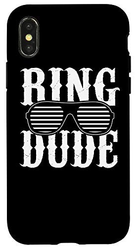 iPhone X-XS Ring Dude Security - Cool Ring Bearer Wedding Gift Case