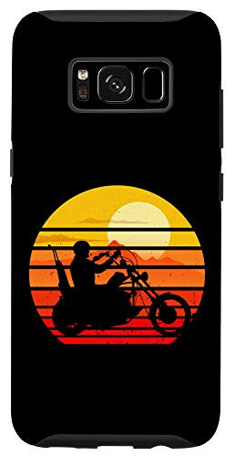Galaxy S8 Vintage Motorcycle Riding Bike Retro Motorbike Old Biker Case
