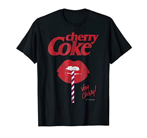 Coca-Cola Vintage Very Cherry Coke Lips Graphic T-Shirt