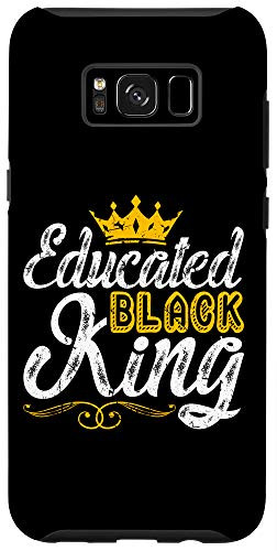 Galaxy S8- Educated Black King History Month Movement Gift Case